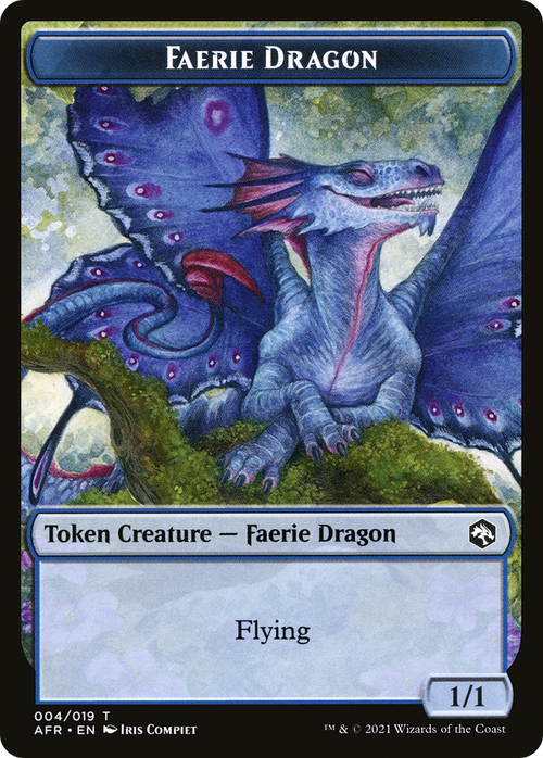 Faerie Dragon (AFR-004) - Adventures in the Forgotten Realms Tokens
