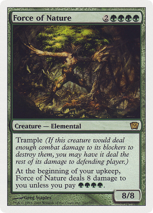 Force of Nature (9ED-242) - 9th Edition