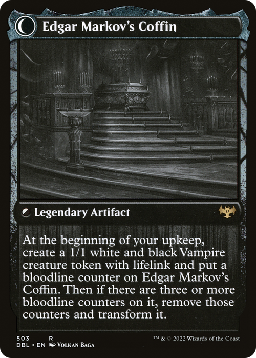 Edgar, Charmed Groom (DBL-503) - Innistrad: Double Feature: (Double Faced Transform)