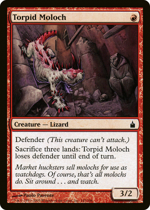 Torpid Moloch (RAV-147) - Ravnica: City of Guilds