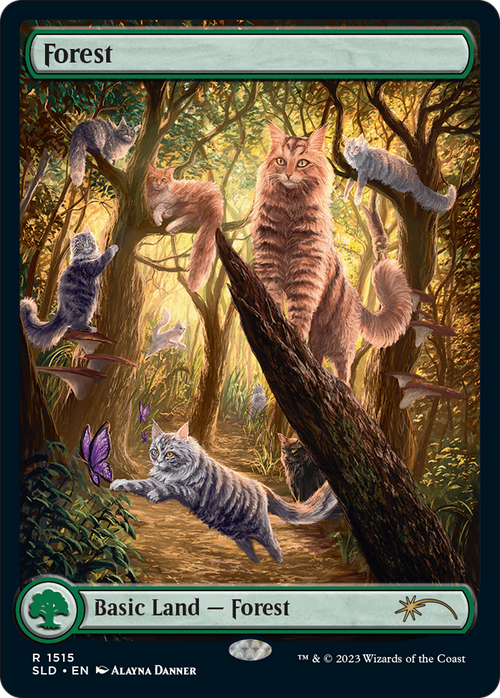 Forest (1515) (SLD-1515) - Secret Lair Drop: (Full Art) Foil