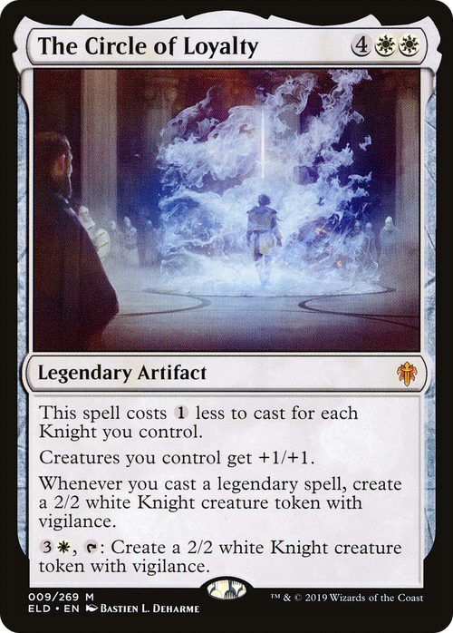 The Circle of Loyalty (ELD-009) - Throne of Eldraine Foil