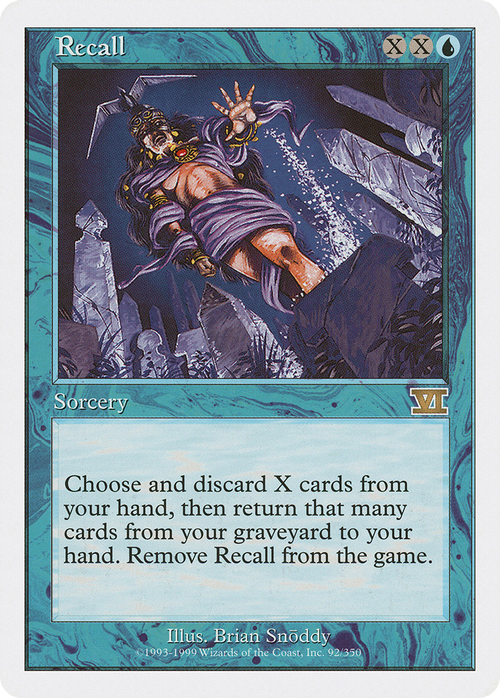 Recall (6ED-092) - Classic Sixth Edition