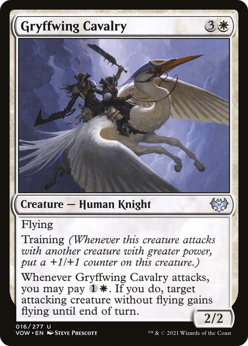 Gryffwing Cavalry (VOW-016) - Innistrad: Crimson Vow