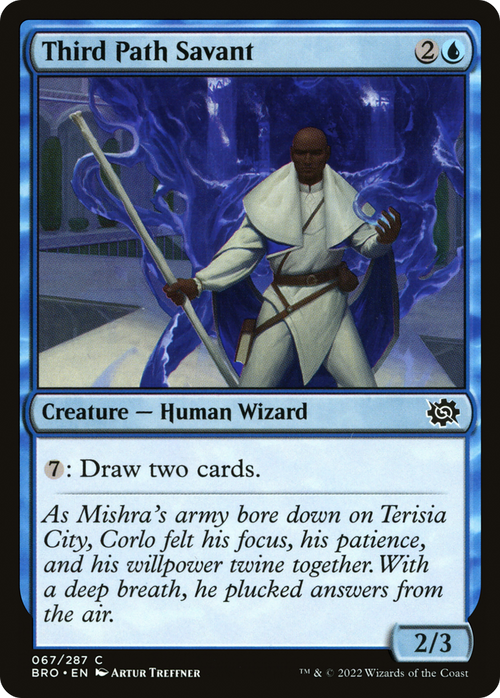 Third Path Savant (BRO-067) - The Brothers' War Foil