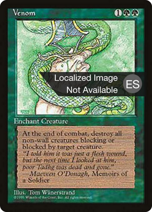 Venom (4BB-) - Fourth Edition Foreign Black Border