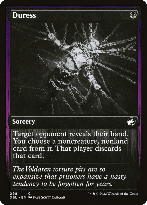 Duress (DBL-098) - Innistrad: Double Feature