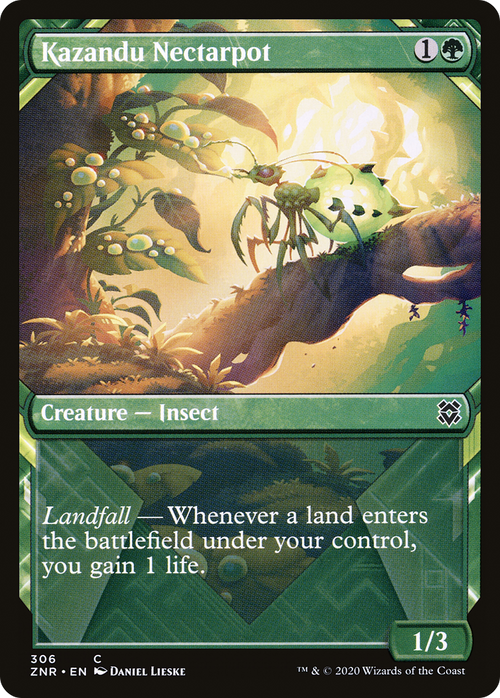 Kazandu Nectarpot (Showcase) (ZNR-306) - Zendikar Rising: (Showcase)