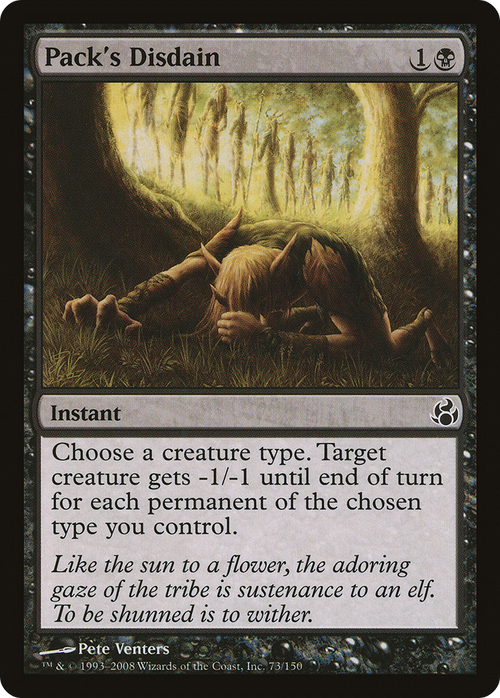 Pack's Disdain (MOR-073) - Morningtide