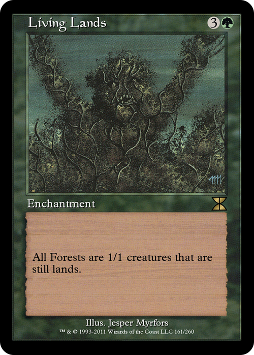 Living Lands (ME4-161) - Masters Edition IV Foil