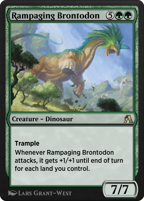 Rampaging Brontodon (ANB-102) - Arena Beginner Set