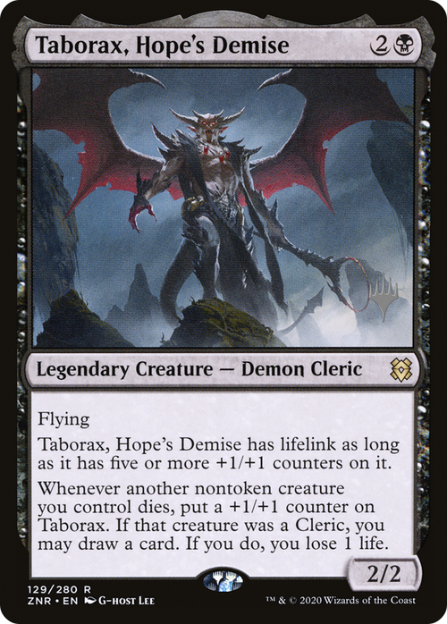 Taborax, Hope's Demise (PPZNR-129P) - Zendikar Rising Promos