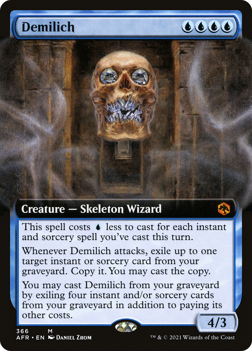 Demilich (Extended Art) (AFR-366) - Adventures in the Forgotten Realms: (Extended Art) Foil
