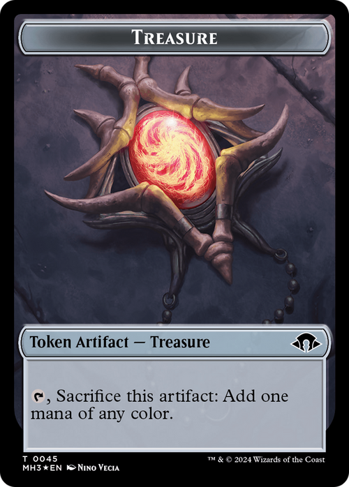 Treasure (TMH3-045) - Modern Horizons 3 Tokens Foil