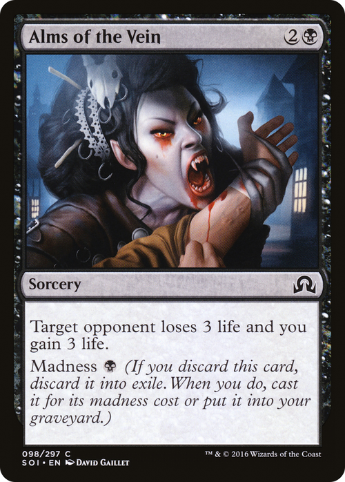 Alms of the Vein (SOI-098) - Shadows over Innistrad