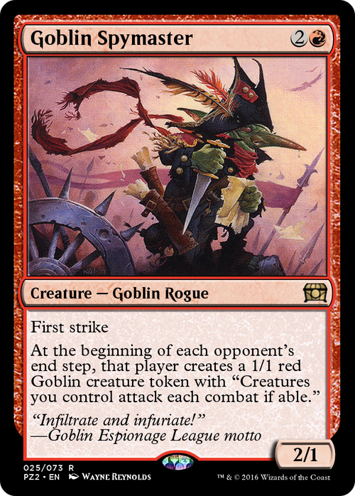 Goblin Spymaster (PZ2-025) - Treasure Chest