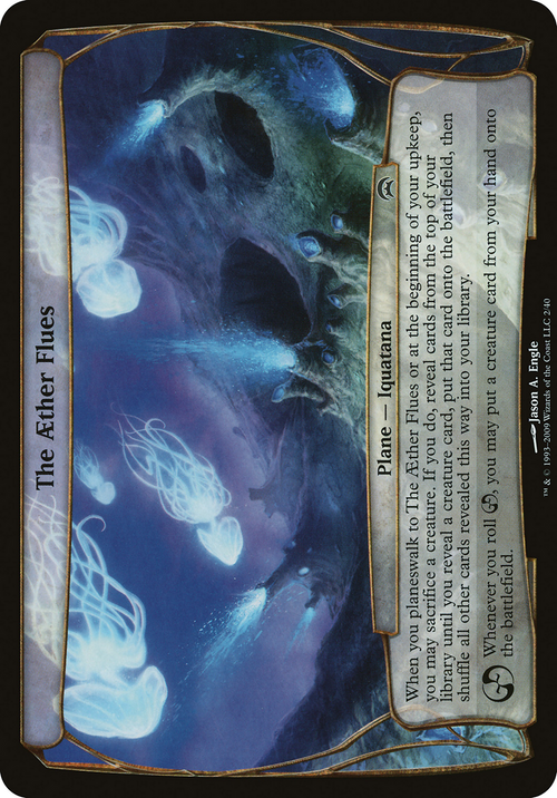 The Aether Flues (Planechase) (OVER-002) - Planechase Planes