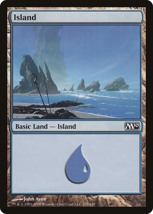 Island (235) (M10-235) - Magic 2010