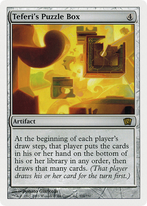 Teferi's Puzzle Box (8ED-316) - 8th Edition