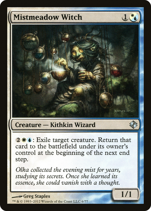 Mistmeadow Witch (DDI-006) - Duel Decks: Venser vs. Koth