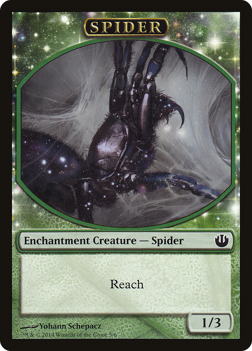Spider Token (JOU-005) - Journey into Nyx Tokens: (enchantment)