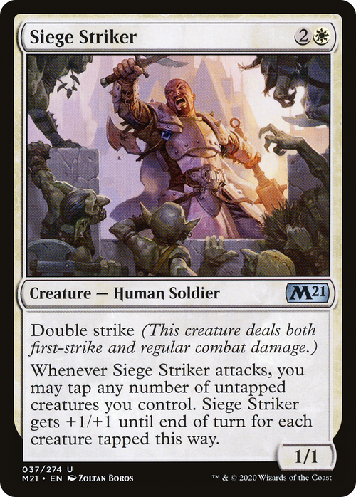 Siege Striker (M21-037) - Core Set 2021