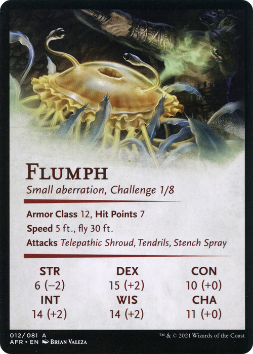 Flumph // Flumph (AAFR-012) - Adventures in the Forgotten Realms Art Series (Borderless)