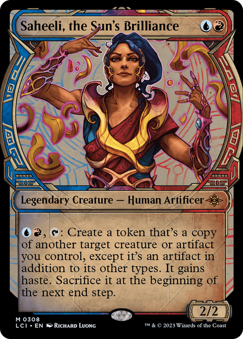 Saheeli, the Sun's Brilliance (Showcase) (LCI-308) - The Lost Caverns of Ixalan: (Showcase) Foil