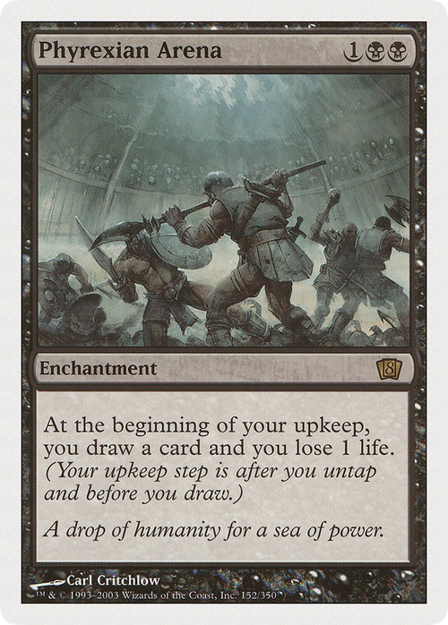 Phyrexian Arena (8ED-152) - 8th Edition Foil