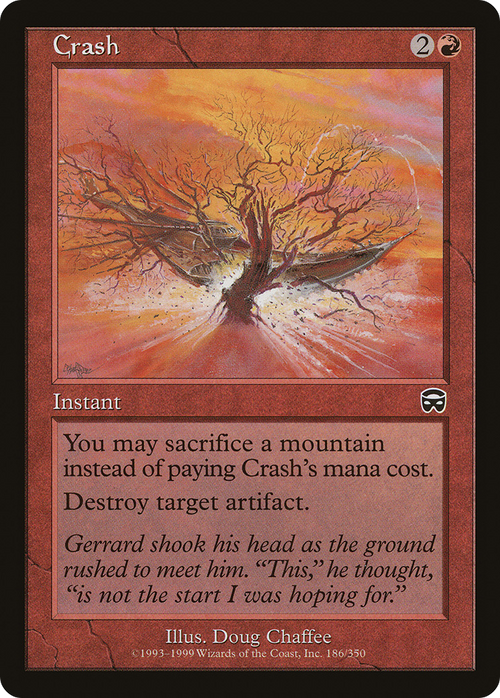Crash (MMQ-186) - Mercadian Masques Foil
