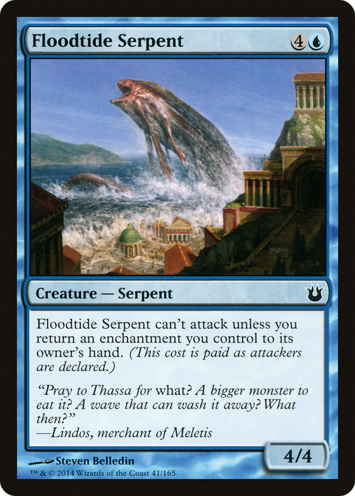 Floodtide Serpent (BNG-041) - Born of the Gods