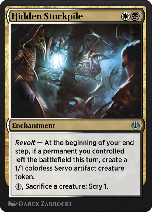 Hidden Stockpile (KLR-197) - Kaladesh Remastered