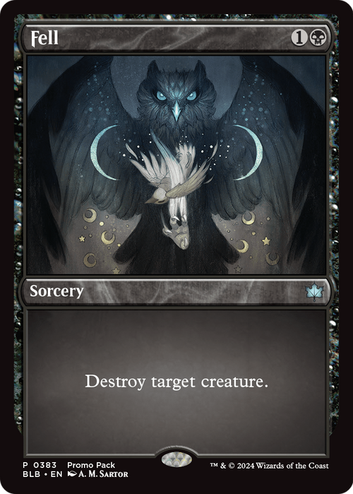 Fell (PPBLB-383) - Bloomburrow Foil