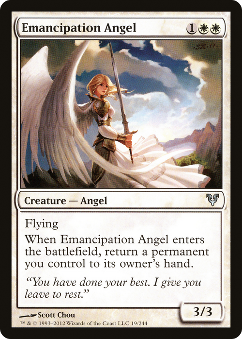 Emancipation Angel (AVR-019) - Avacyn Restored