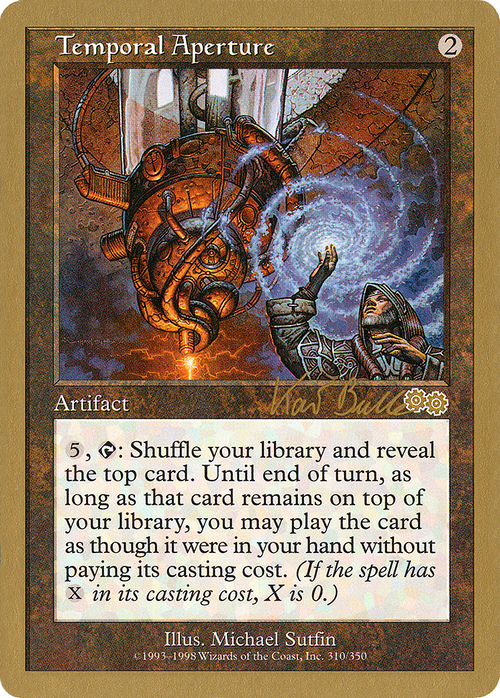 Temporal Aperture - 1999 Kai Budde (USG) (WCD-) - World Championship Decks 1999