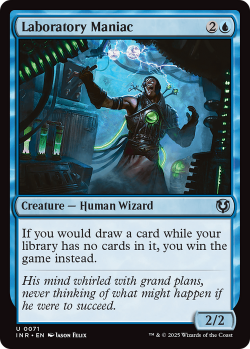 Laboratory Maniac (INR-071) - Innistrad Remastered Foil