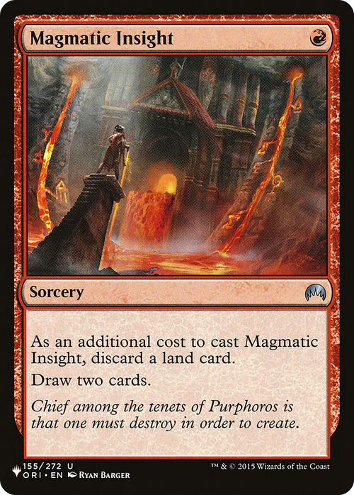 Magmatic Insight (LIST-155/272) - The List