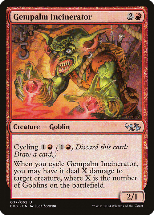 Gempalm Incinerator (DD3-037) - Duel Decks Anthology: Elves vs. Goblins