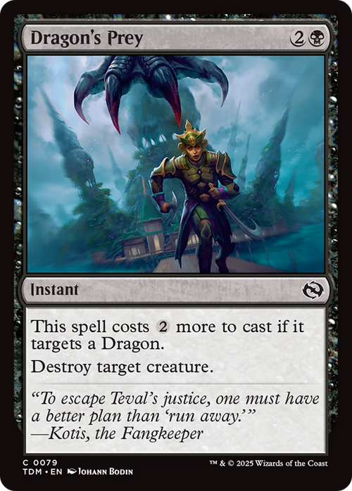 Dragon's Prey (TDM-079) - Tarkir: Dragonstorm