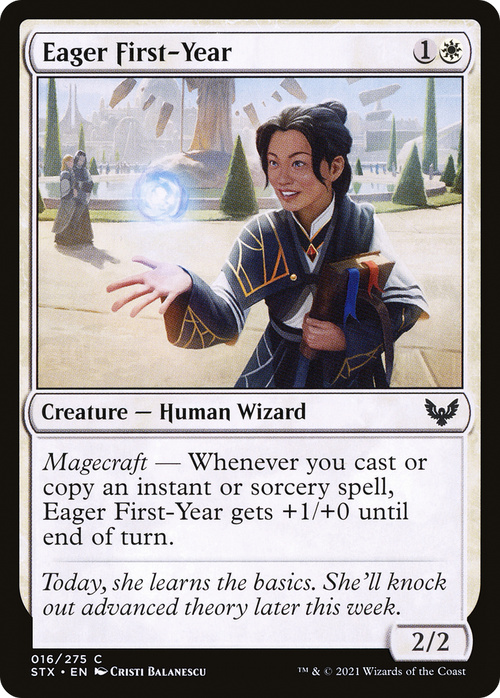 Eager First-Year (STX-016) - Strixhaven: School of Mages