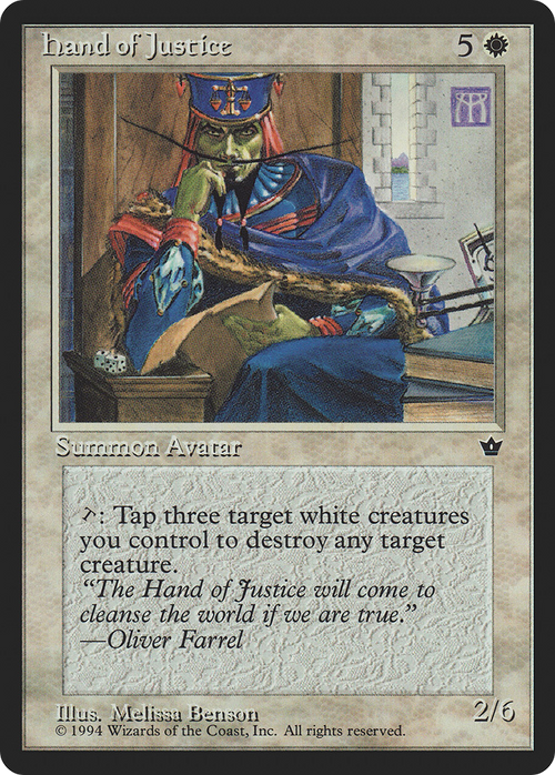 Hand of Justice (FEM-) - Fallen Empires