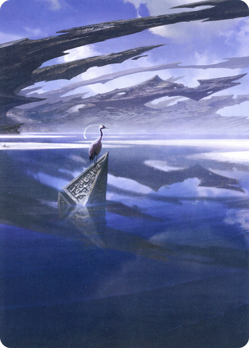 Seachrome Coast // Seachrome Coast (AZNR-031) - Zendikar Rising Art Series (Borderless)