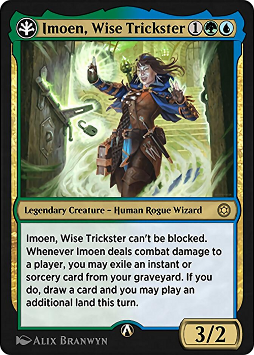 Imoen, Wise Trickster (HBG-07G) - Alchemy Horizons: Baldur's Gate