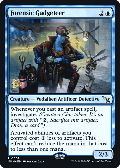 Forensic Gadgeteer (PRE-057) - Murders at Karlov Manor Promos Foil