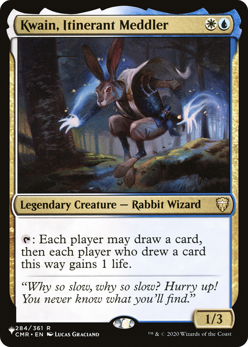 Kwain, Itinerant Meddler (LIST-CMR-284) - The List