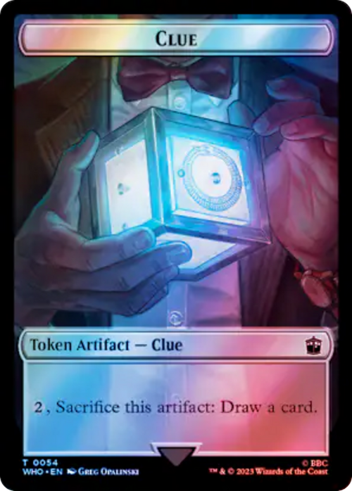 Clue (TWHO-054) - Doctor Who Tokens Foil