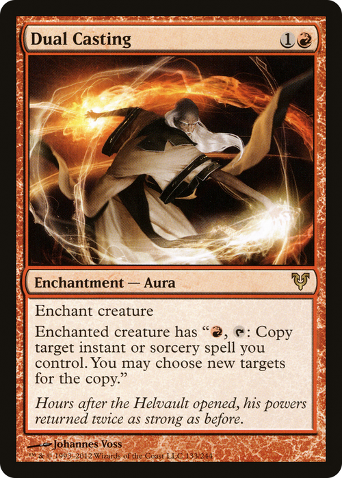 Dual Casting (AVR-133) - Avacyn Restored
