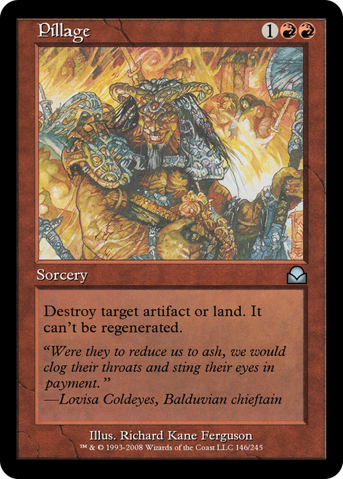 Pillage (ME2-146) - Masters Edition II Foil