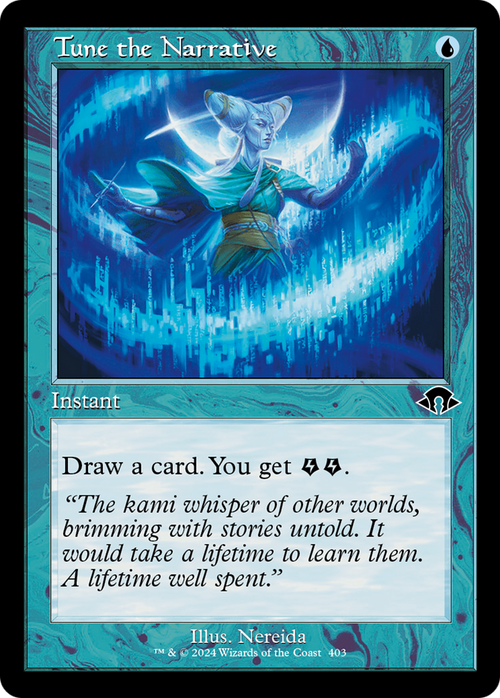 Tune the Narrative (Retro Frame) (MH3-403) - Modern Horizons 3