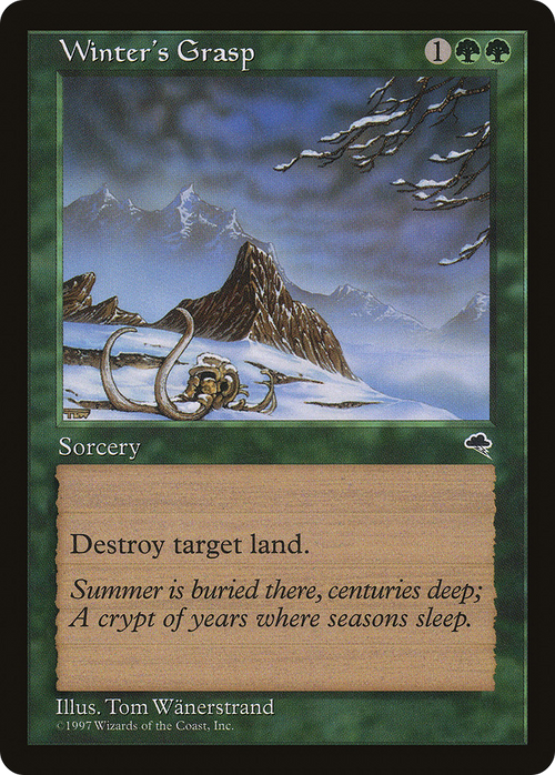 Winter's Grasp (TMP-265) - Tempest